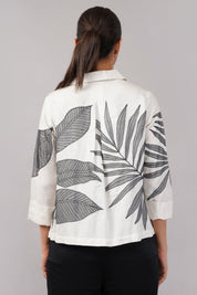 Leaf Applique Top