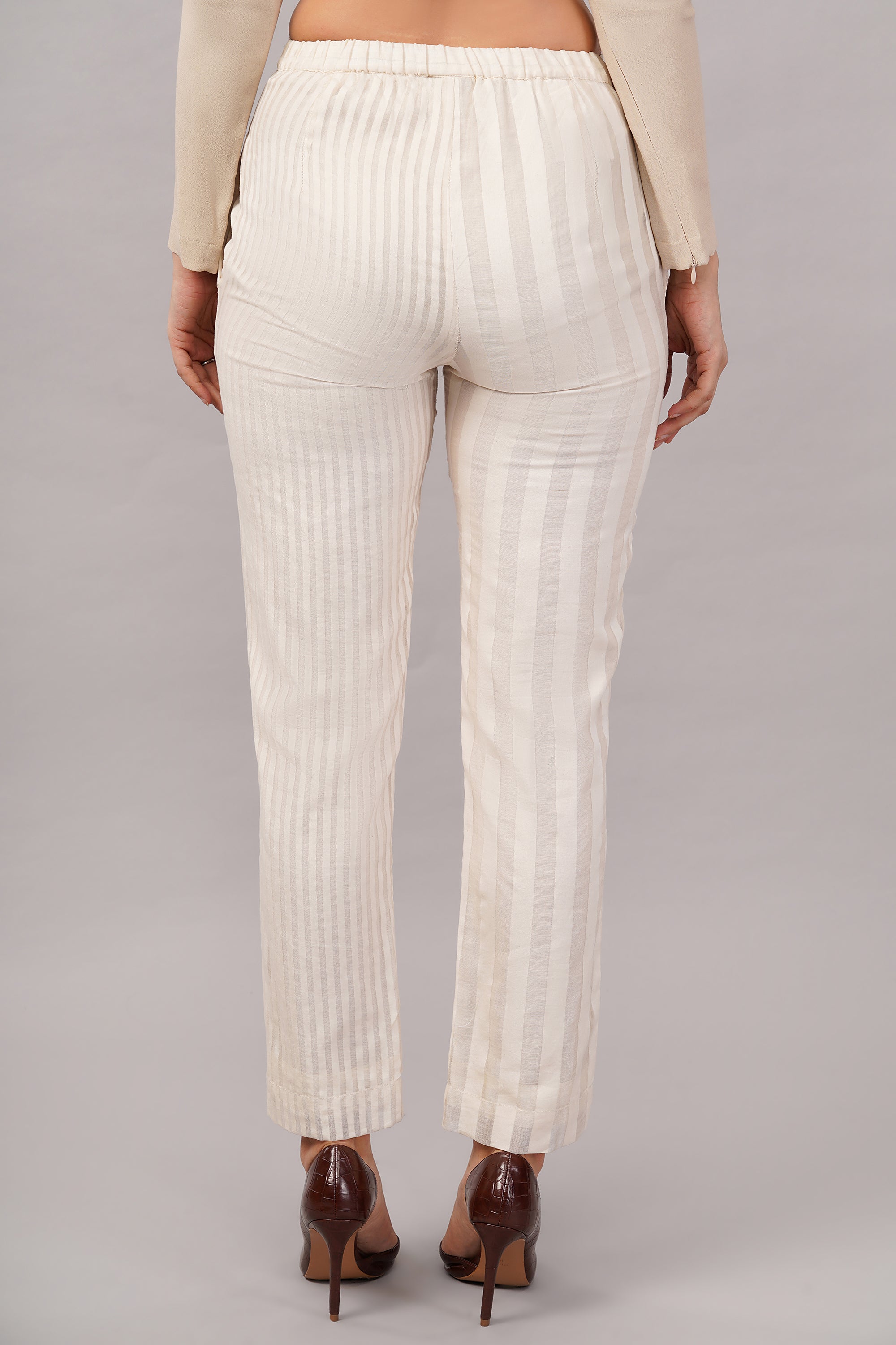Maheshwari Stripe Trouser