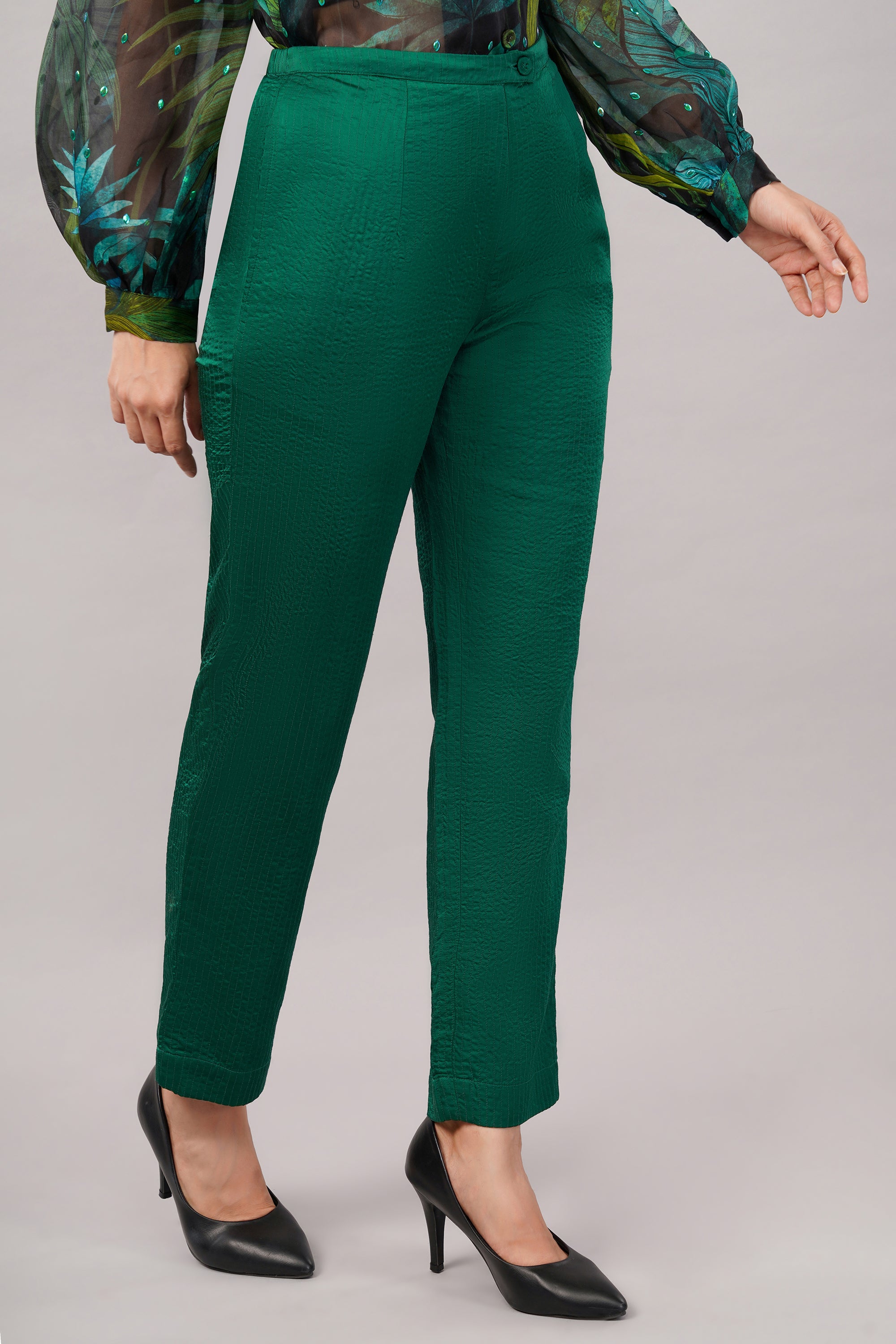 Jungle Organza Trouser