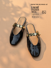 Bianca Mules Midnight Black