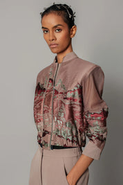 Double Zip Jacket Set