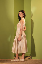 Hummingbird Embellished Midi Dress