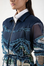 Broken Wave Deconstructed Short Dress