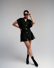 Black Blazer Dress