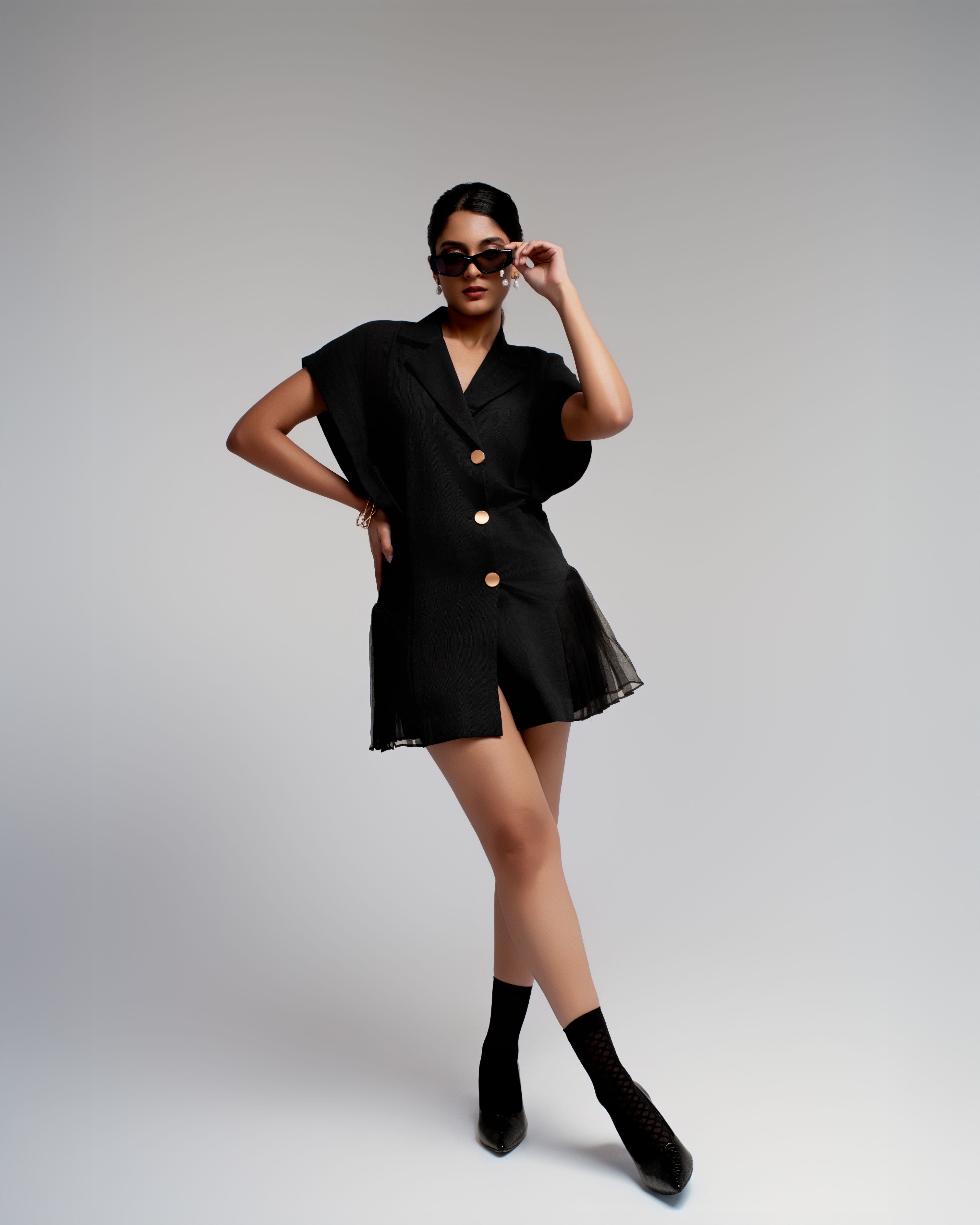 Black Blazer Dress