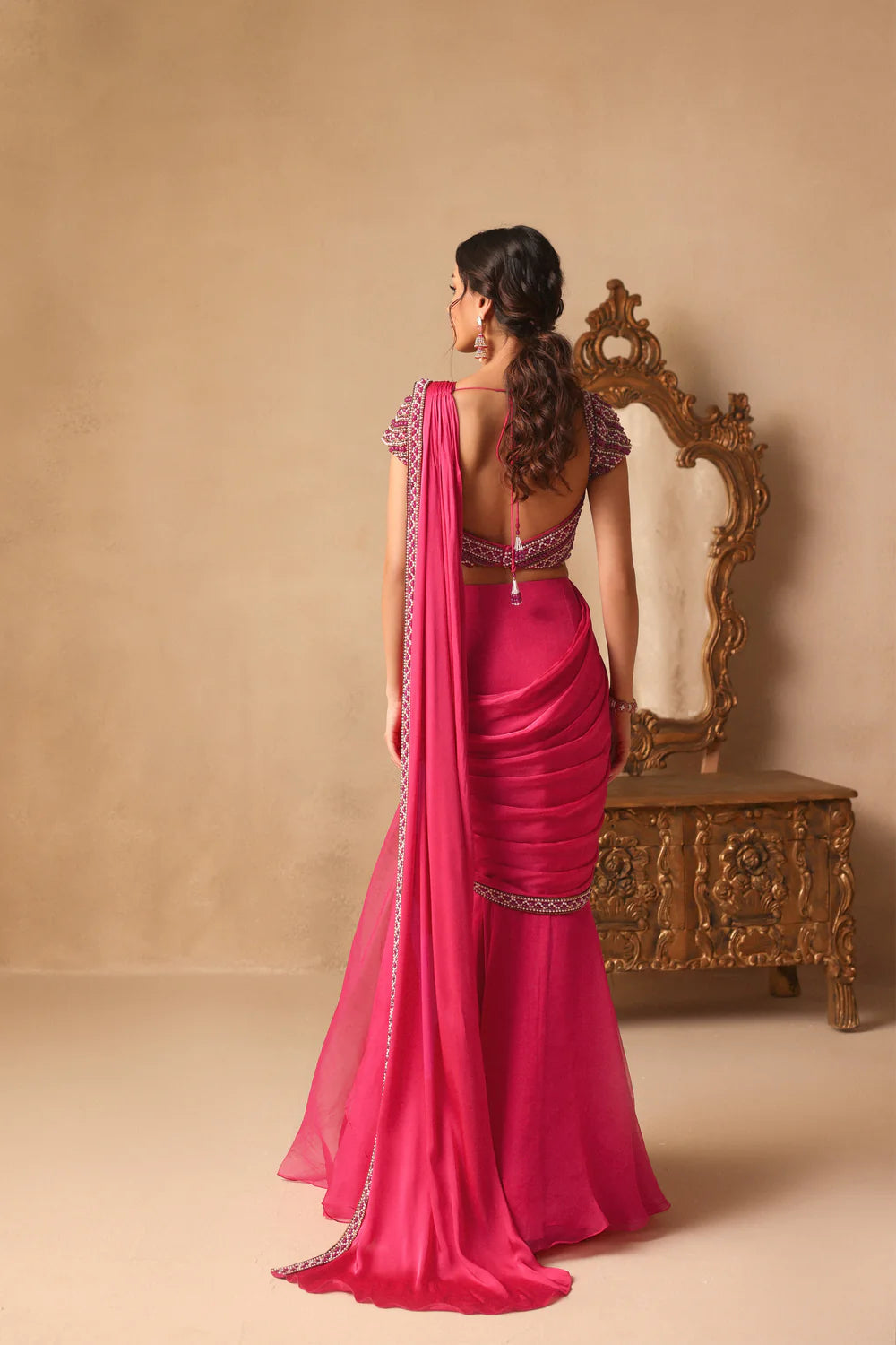 Lush Saree Set