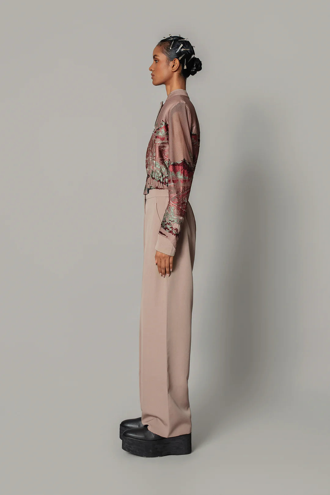 Double Zip Jacket Set