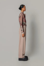 Double Zip Jacket Set