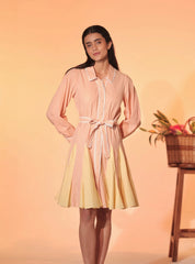 Boulevard Lace Shirt Dress