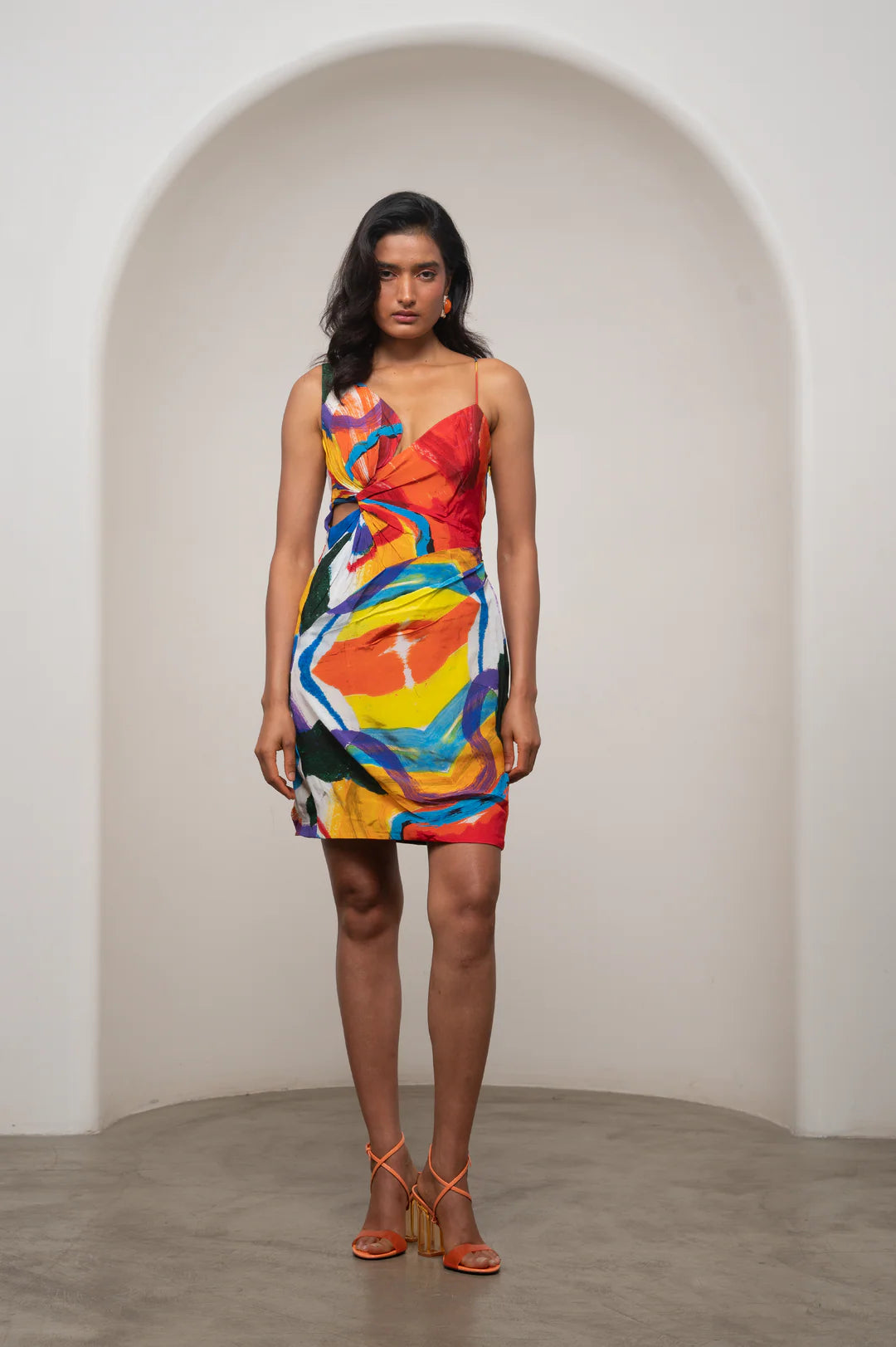 Ruel Draped Mini Dress