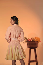Boulevard Lace Shirt Dress