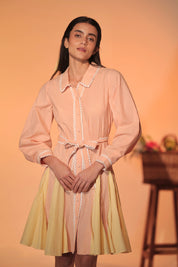 Boulevard Lace Shirt Dress