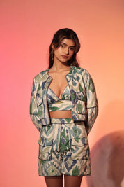 Ikat Ivy Velvet Co-Ord