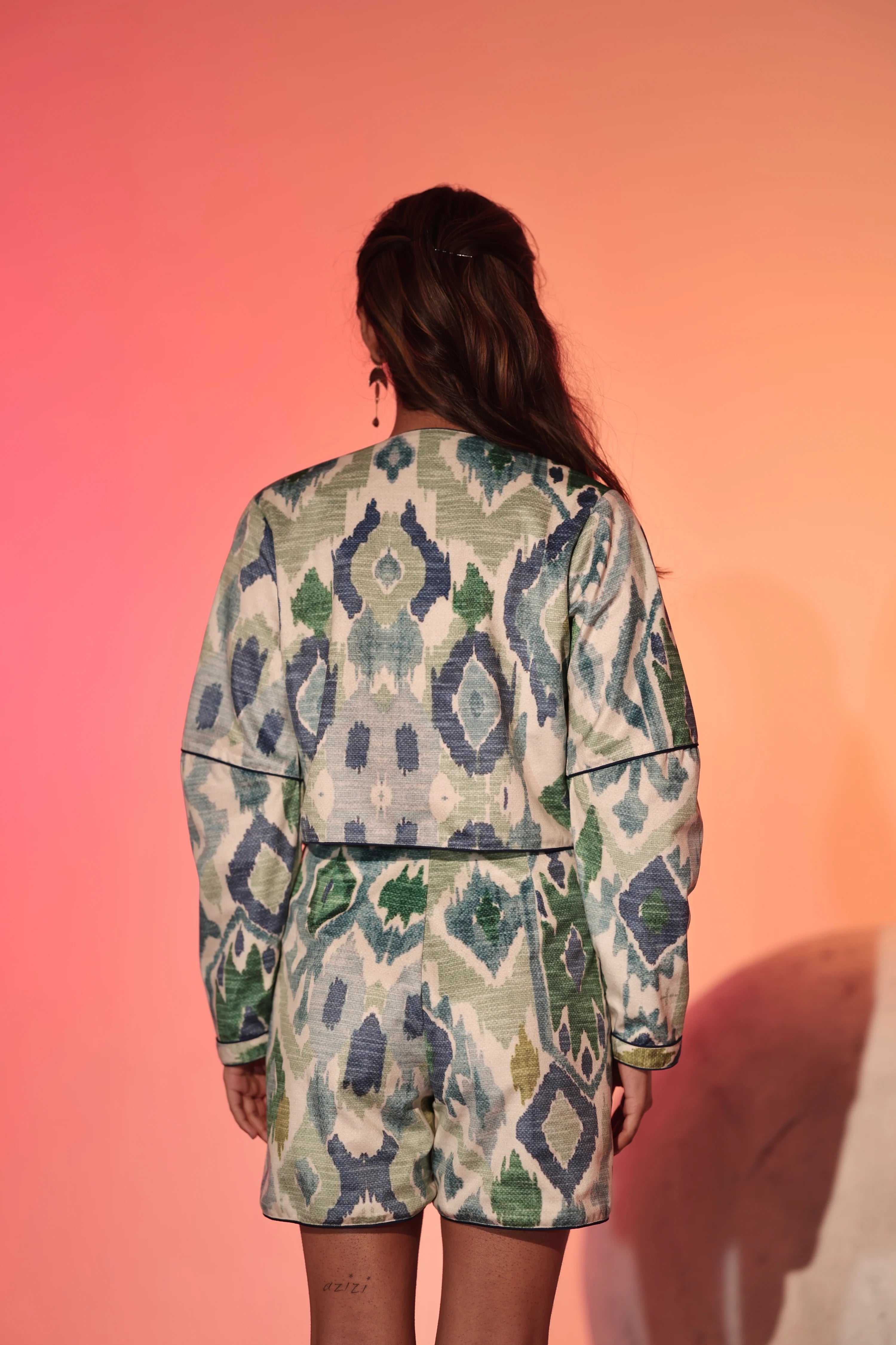Ikat Ivy Velvet Co-Ord