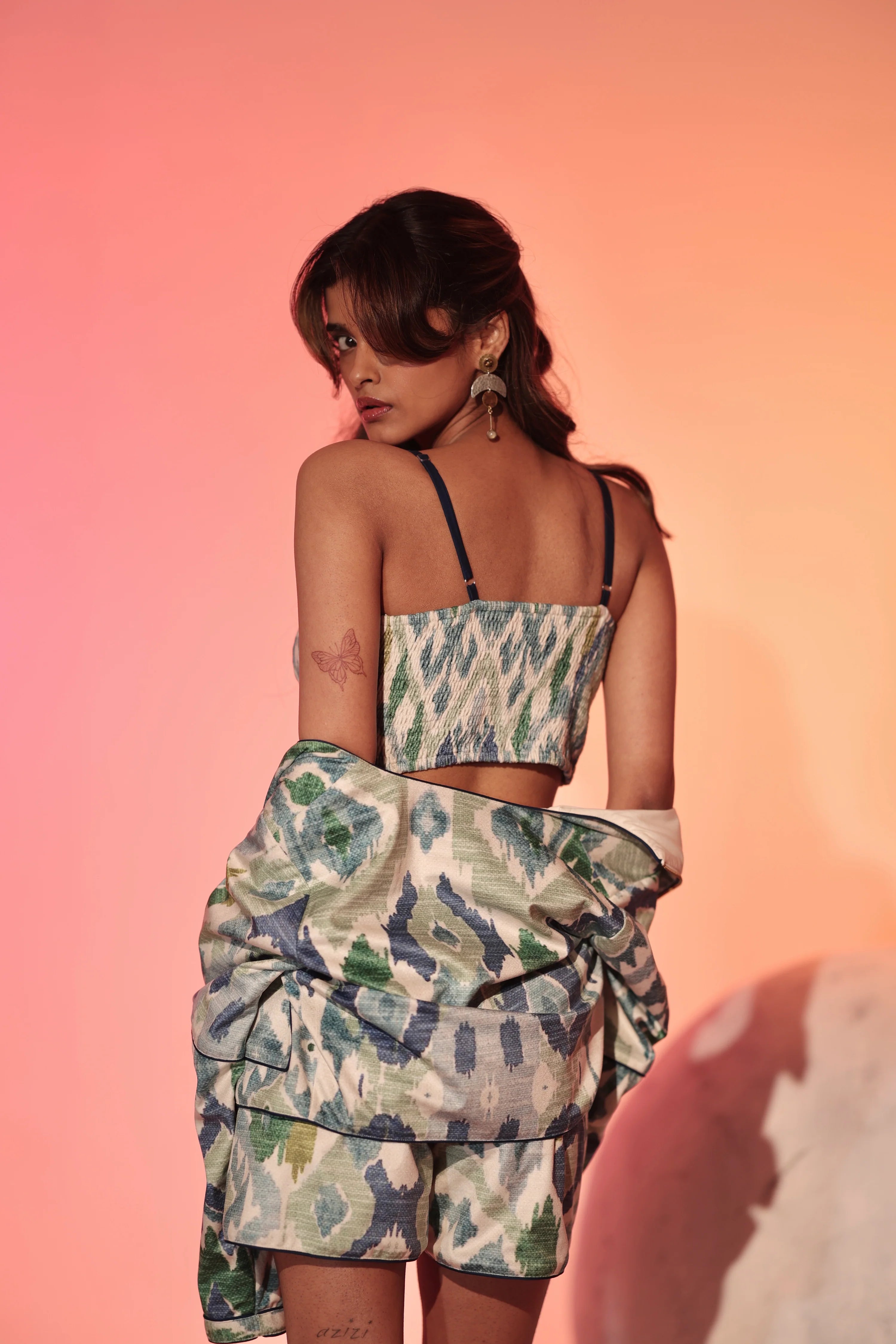 Ikat Ivy Velvet Co-Ord