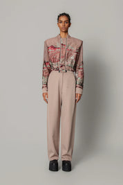 Double Zip Jacket Set