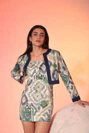 Mystic Fern Dress & Jacket Set