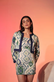 Mystic Fern Dress & Jacket Set