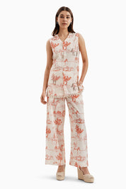 Orange Noble Ground Print Set