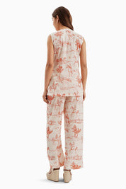 Orange Noble Ground Print Set