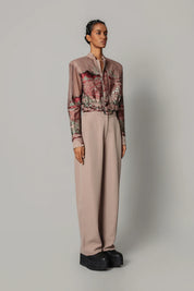 Double Zip Jacket Set