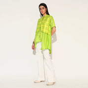 Zephyra Shibori Striped Shirt