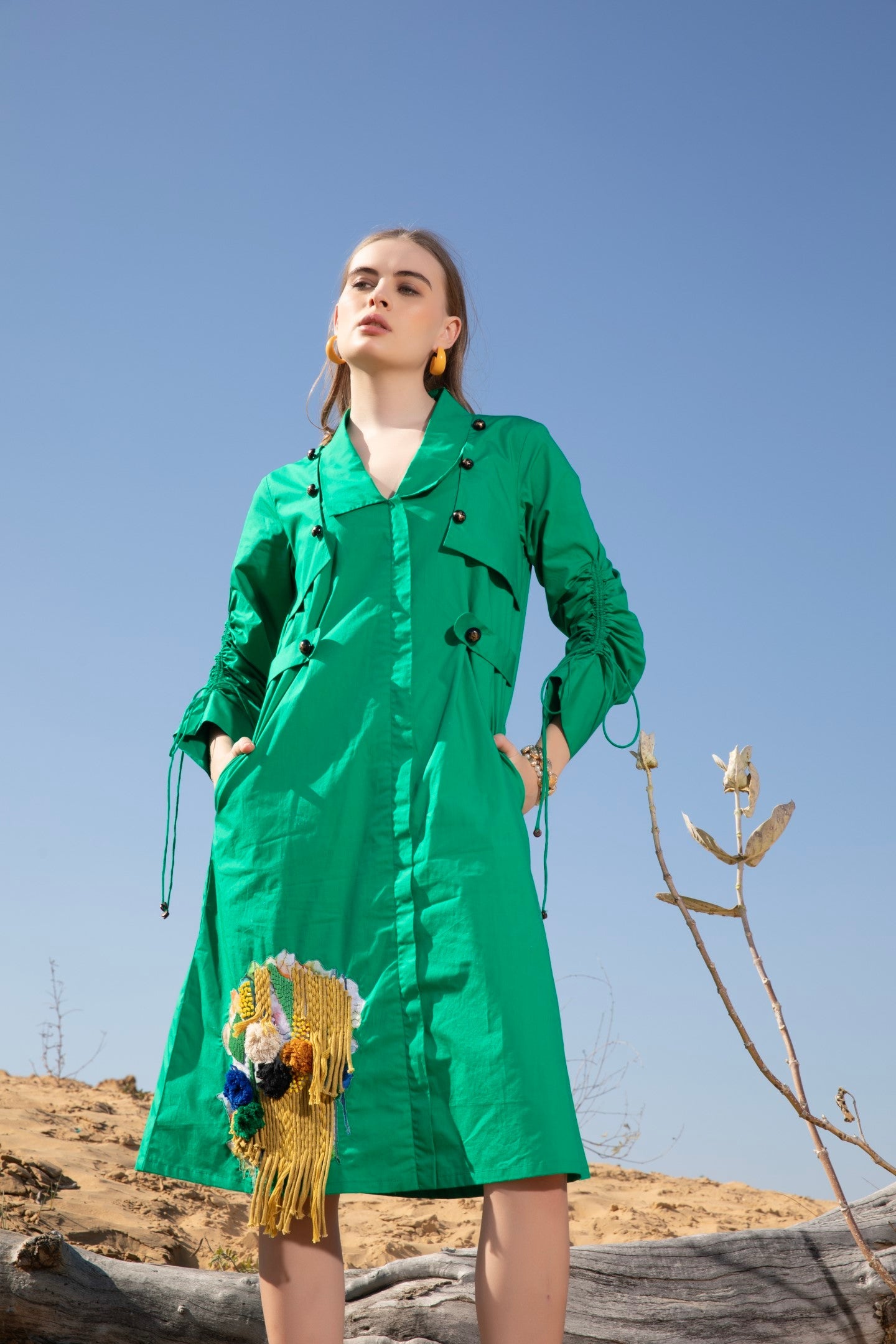 Emerald Current Dress