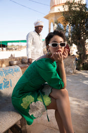 Mint Blossom Dress