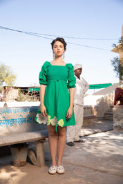 Mint Blossom Dress