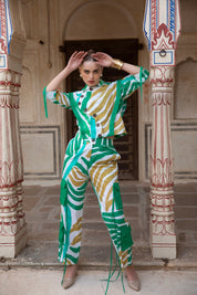 Savanna Strokes Co-ord Set