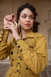 Honeycomb Grid Shirt