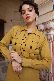 Honeycomb Grid Shirt
