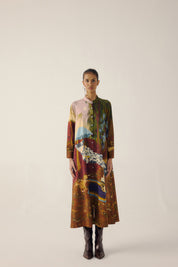 A Line Long Dress