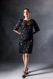 Jade Panel Bodycon Dress