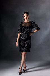 Jade Panel Bodycon Dress