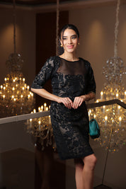 Jade Panel Bodycon Dress