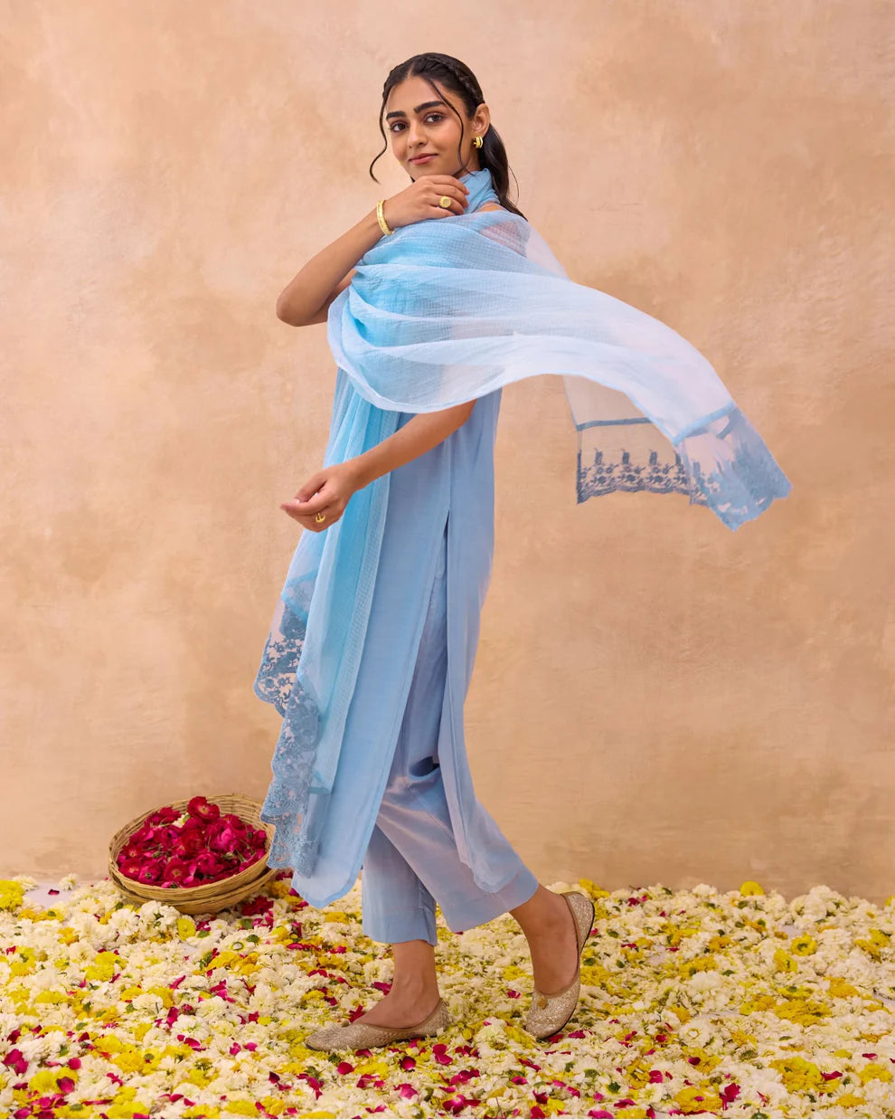 Serene Sky Kurta Set