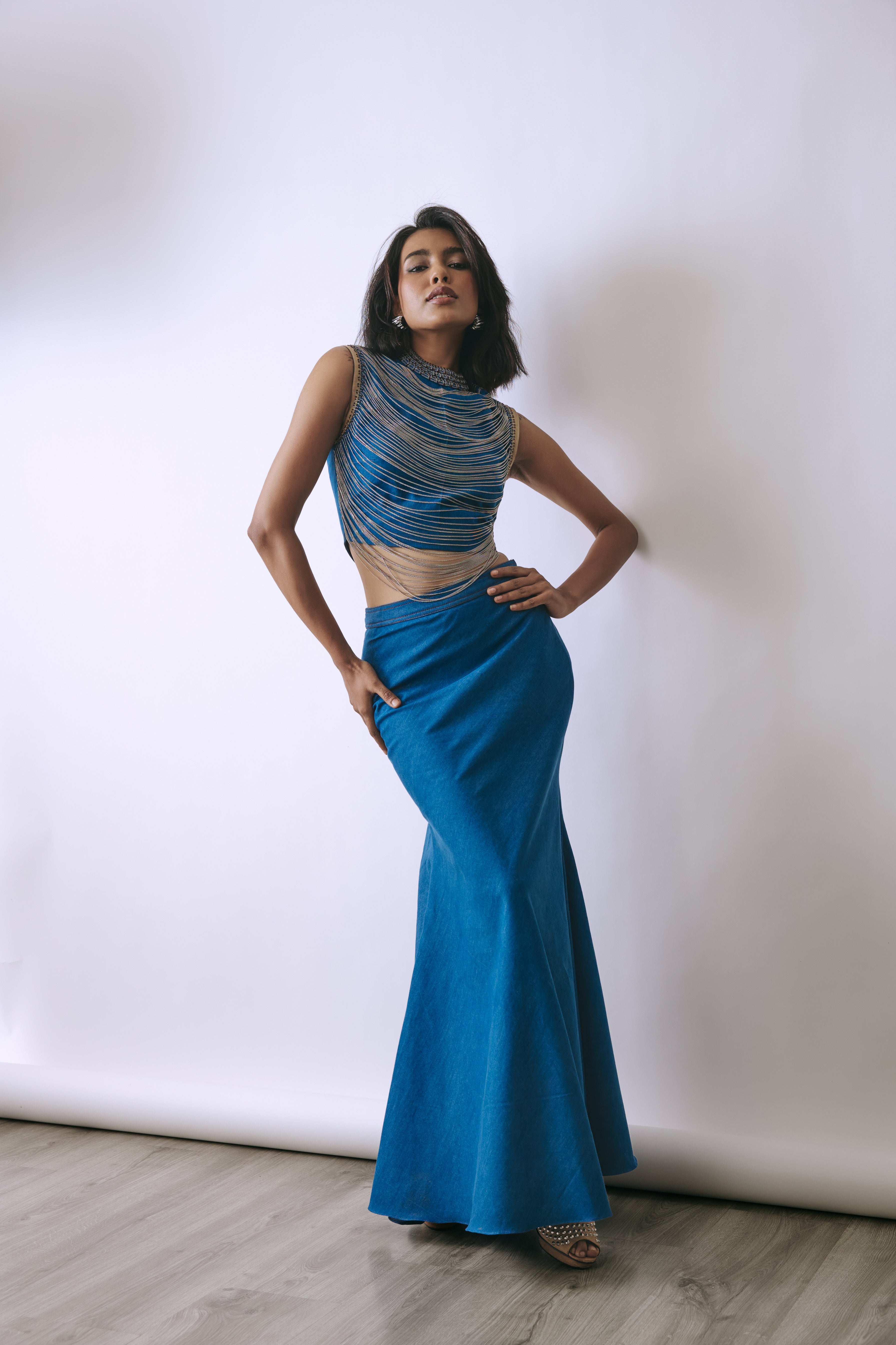 Eclipse Chain Skirt Set