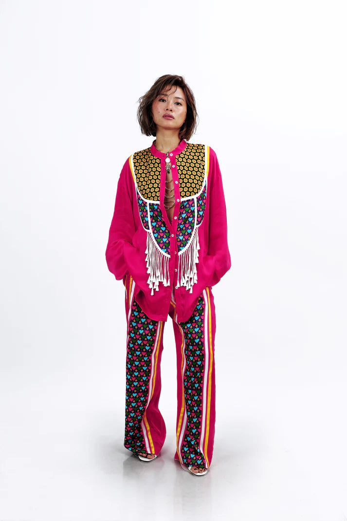 Scallop Tassel Co-ord Set