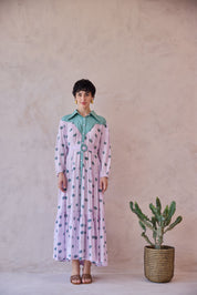 Lilac Dot Meadow Dress