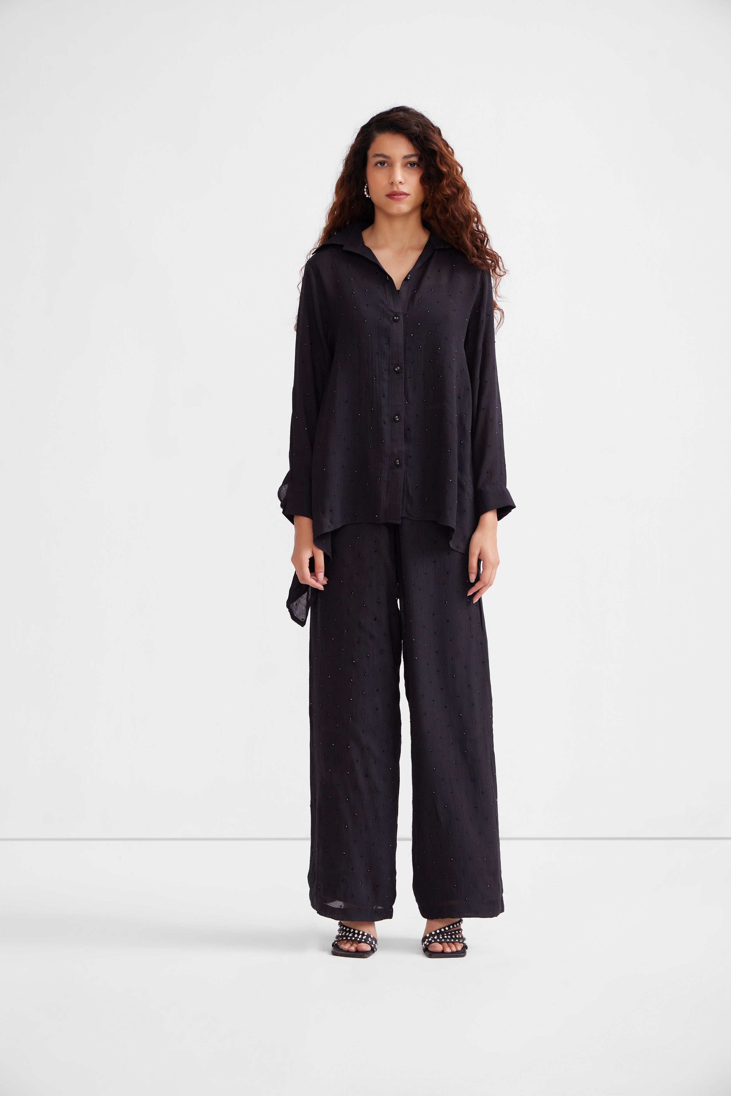 Black Shirt Set