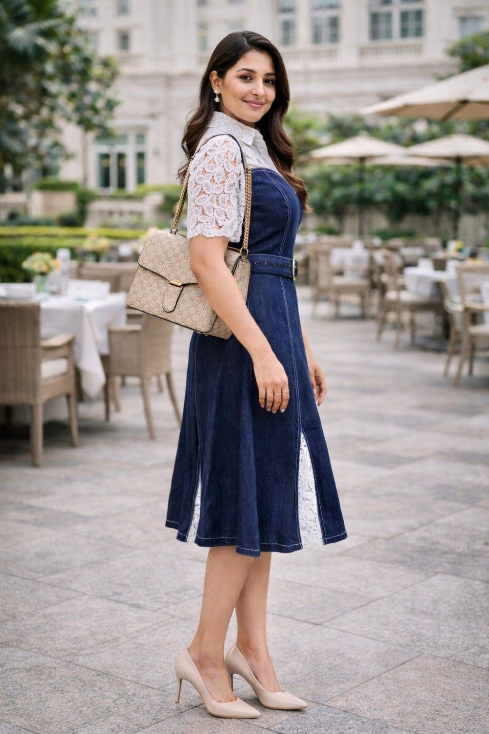 Celestia Denim Dress