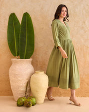 Olive Fern Dress