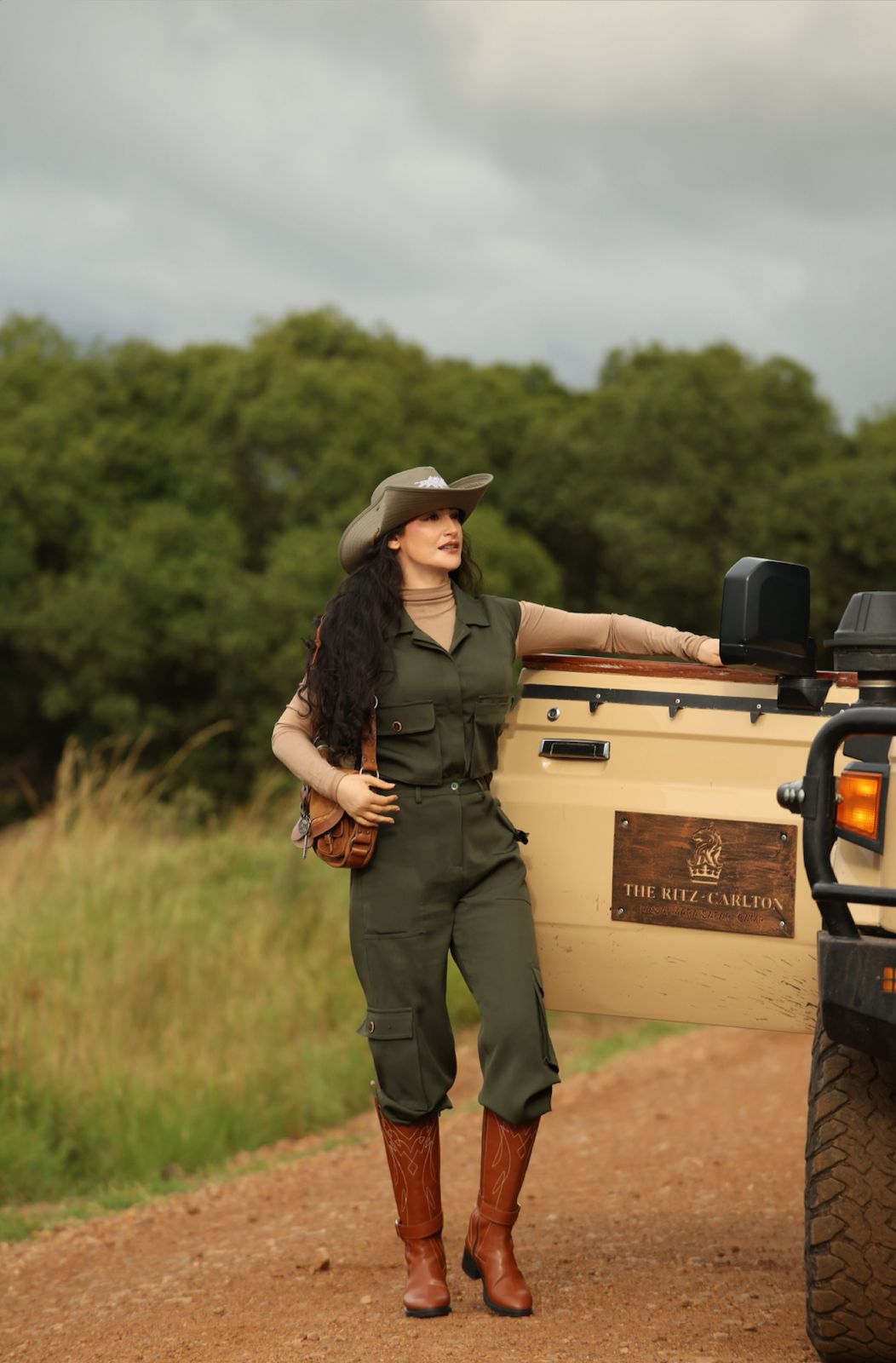 Shalini Passi In Olive Safari Co-ord