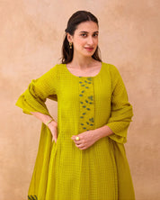 Amber Bloom Kurta Set
