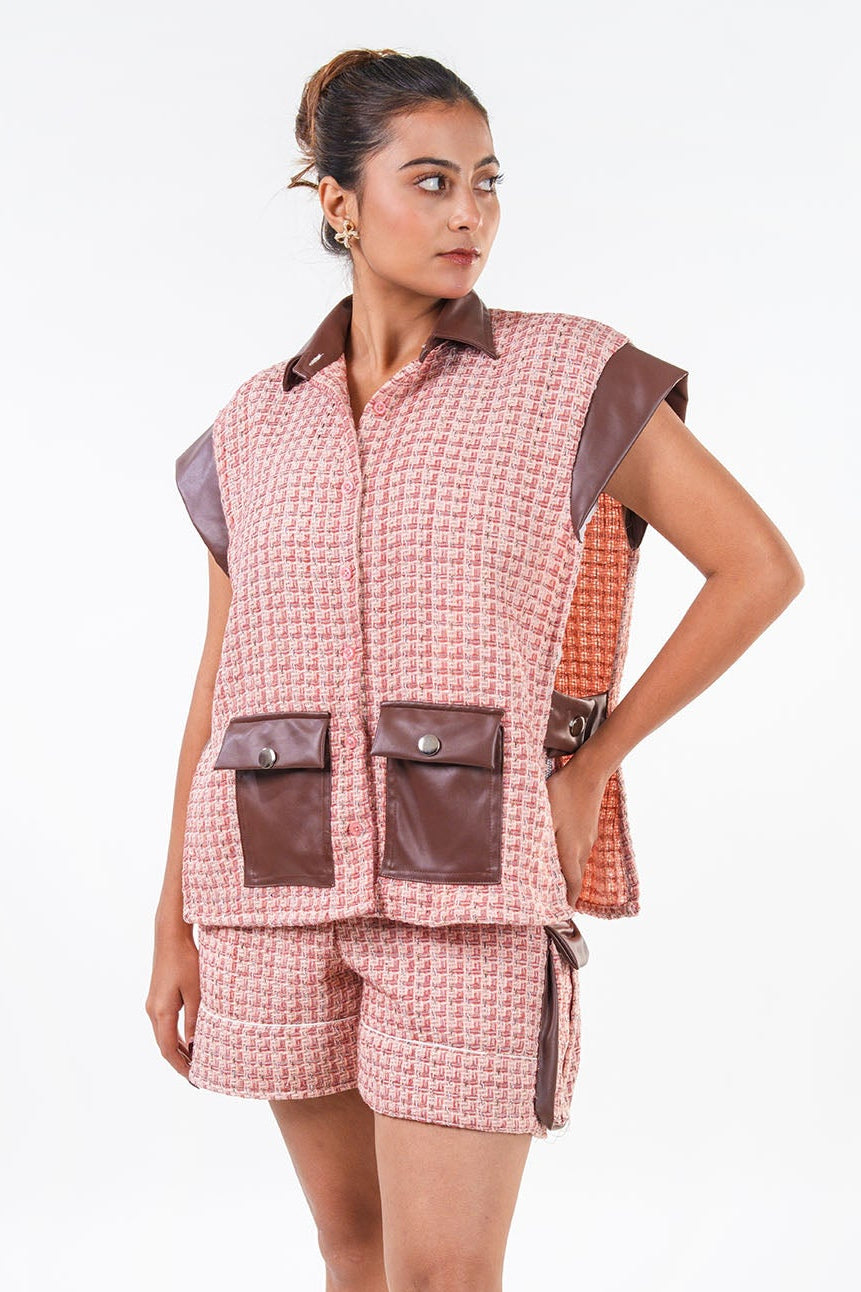 Sneha Adwani in Tweed Utility Co-ord