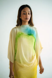 Early Light Draped Dress