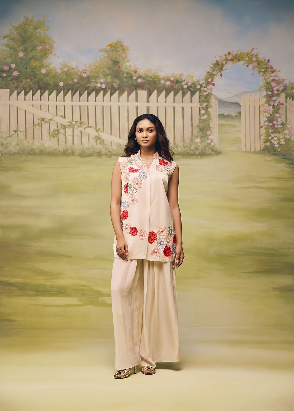 Petal Dust Shirt Co-ord Set