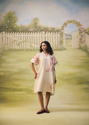 Coral Reverie Flow Dress