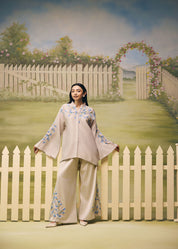 Mist Blue Garden Relaxed Co-ord Set